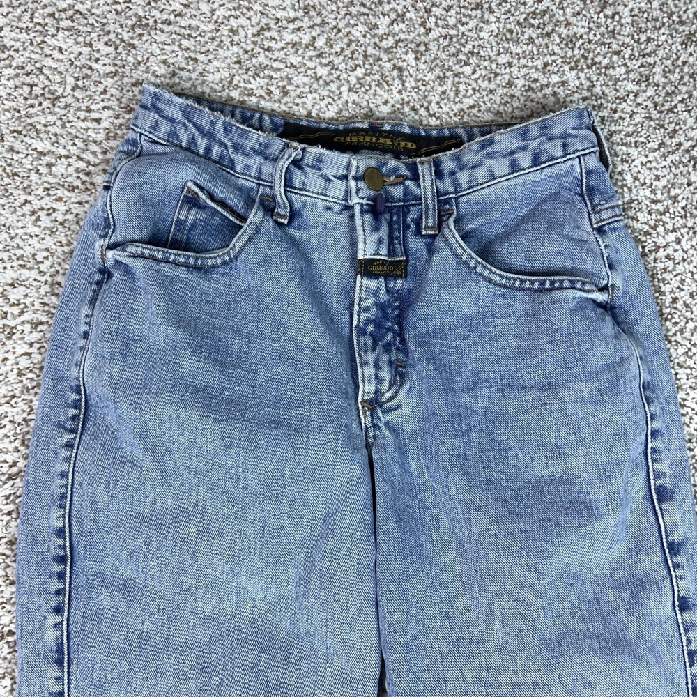 Vintage Marithe Francois Girbaud Jeans Womens 8 Blue High Rise Mom Tapered Y2K - Picture 2 of 11